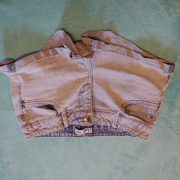 Lei Denim Shorts Junior size 11 Light Blue - Picture 2 of 4
